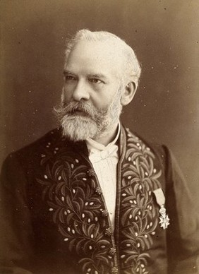 Charles Friedel. Photograph by Eug. Pirou.