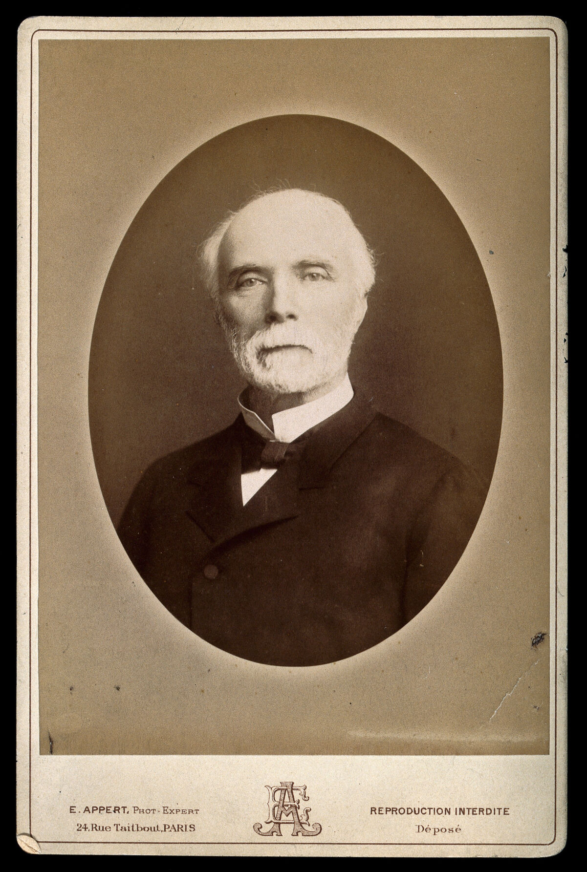 Charles de Freycinet. Photograph by E. Appert., 1800-1899, by Eugène Appert