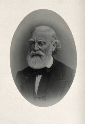 François-Vincent Raspail. Photograph by A. Bernard, 1870.