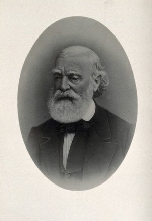 view François-Vincent Raspail. Photograph by A. Bernard, 1870.