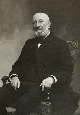 Jean Jacques Théophile Schloesing. Photograph by Pierre Petit.