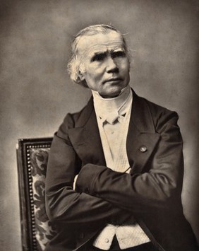 Alfred Armand Louis Marie Velpeau. Photograph by Pierre Petit.