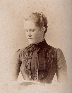 Miss Poynter. Photograph by Hills & Saunders.