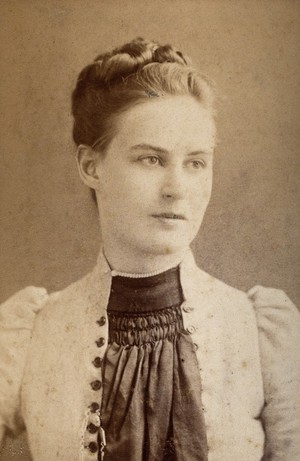 view Miss Townsend. Photograph by Bourne & Shepherd.