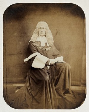 view Sir Frederick Pollock, president of the Photographic Society Club. Photograph.