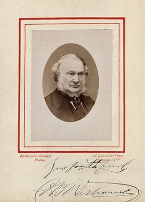Charles J.B. Williams. Photograph by Barraud & Jerrard, 1873.