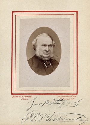 view Charles J.B. Williams. Photograph by Barraud & Jerrard, 1873.