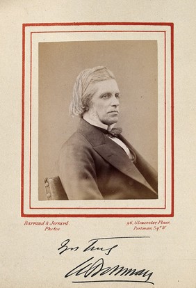 Sir William Bowman. Photograph by Barraud & Jerrard, 1873.