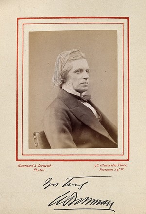 view Sir William Bowman. Photograph by Barraud & Jerrard, 1873.