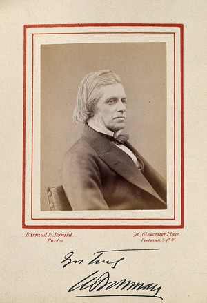 view Sir William Bowman. Photograph by Barraud & Jerrard, 1873.