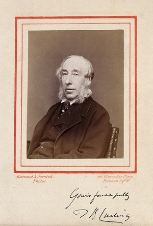 view Thomas Blizard Curling. Photograph by Barraud & Jerrard, 1873.