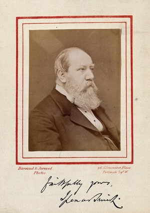 view Henry Spencer Smith. Photograph by Barraud & Jerrard, 1873.