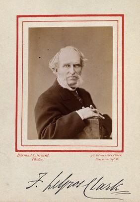 Frederick le Gros Clark. Photograph by Barraud & Jerrard, 1873.