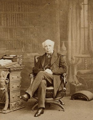 view Sir Thomas Watson. Photograph by Ernest Edwards, 1867.