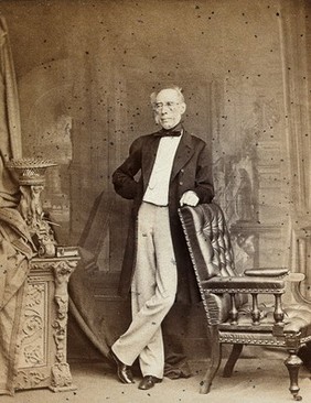 Sir James Clark. Photograph by Ernest Edwards, 1867.