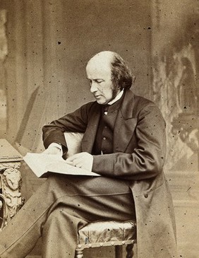 Sir Henry Wentworth Acland. Photograph by Ernest Edwards, 1867.