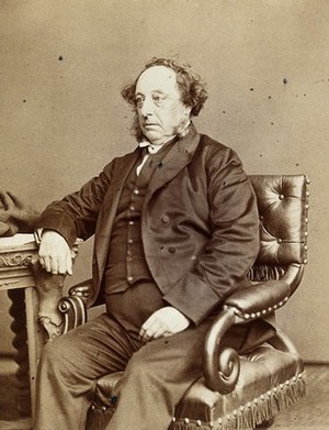 view William Sands Cox. Photograph by Ernest Edwards, 1867.