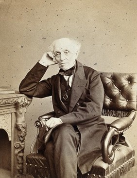 Sir Henry Holland. Photograph by Ernest Edwards, 1867.