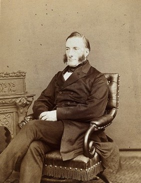 John Addington Symonds. Photograph by Ernest Edwards, 1867.