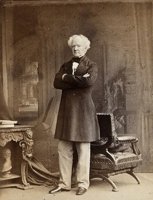 view Sir James Ranald Martin. Photograph by Ernest Edwards, 1867.
