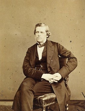 Sir William Bowman. Photograph by Ernest Edwards, 1867.