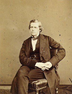 view Sir William Bowman. Photograph by Ernest Edwards, 1867.