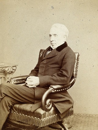 Alexander Tweedie. Photograph by Ernest Edwards, 1867.