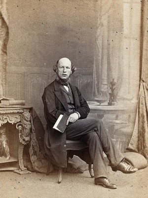 view William Benjamin Carpenter. Photograph by Ernest Edwards, 1868.