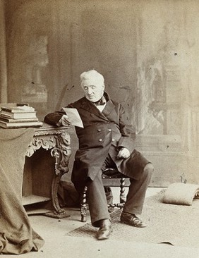 Nathaniel Bagshaw Ward. Photograph by Ernest Edwards, 1868.