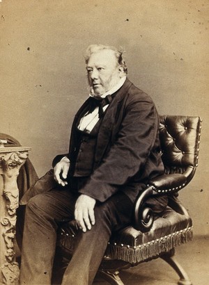 view Francis Henry Ramsbotham. Photograph by Ernest Edwards, 1868.