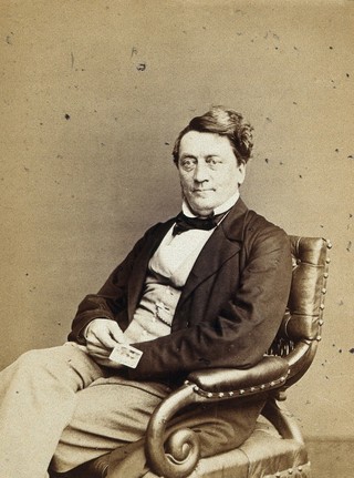 Alfred Swaine Taylor. Photograph by Ernest Edwards, 1868.