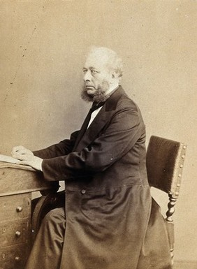 Richard Griffin. Photograph by Ernest Edwards, 1868.