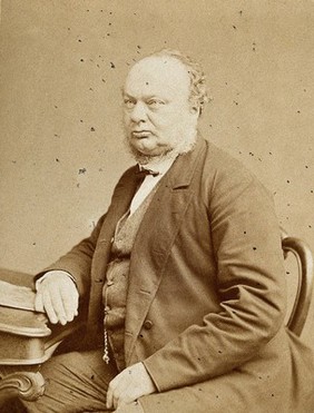 Holmes Coote. Photograph by Ernest Edwards, 1868.