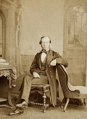 William Daniel Moore. Photograph by Ernest Edwards, 1868.