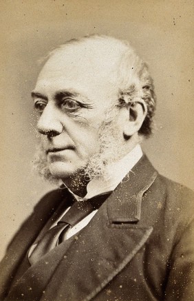 Sir John Eric Erichsen. Photograph by Barraud.