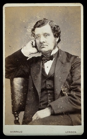 Lionel Smith Beale. Photograph by Barraud.