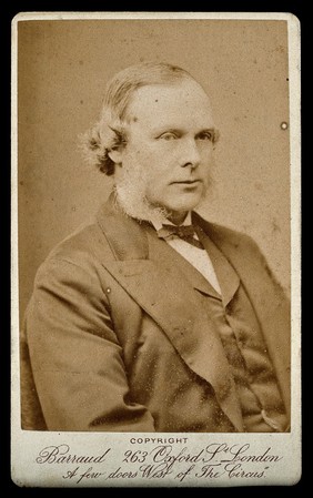 Joseph Lister, 1st Baron Lister [1827 – 1912] surgeon