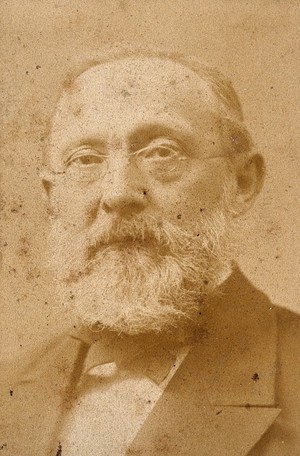 view Rudolf Ludwig Karl Virchow. Photograph by Barraud.