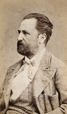 Hermann von Widerhofer. Photograph by Victor Angerer.