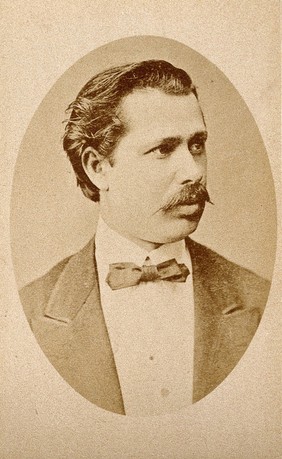 Photograph of Johann Schnitzler.