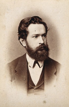 August Leopold von Reuss. Photograph by Karl Czermak.