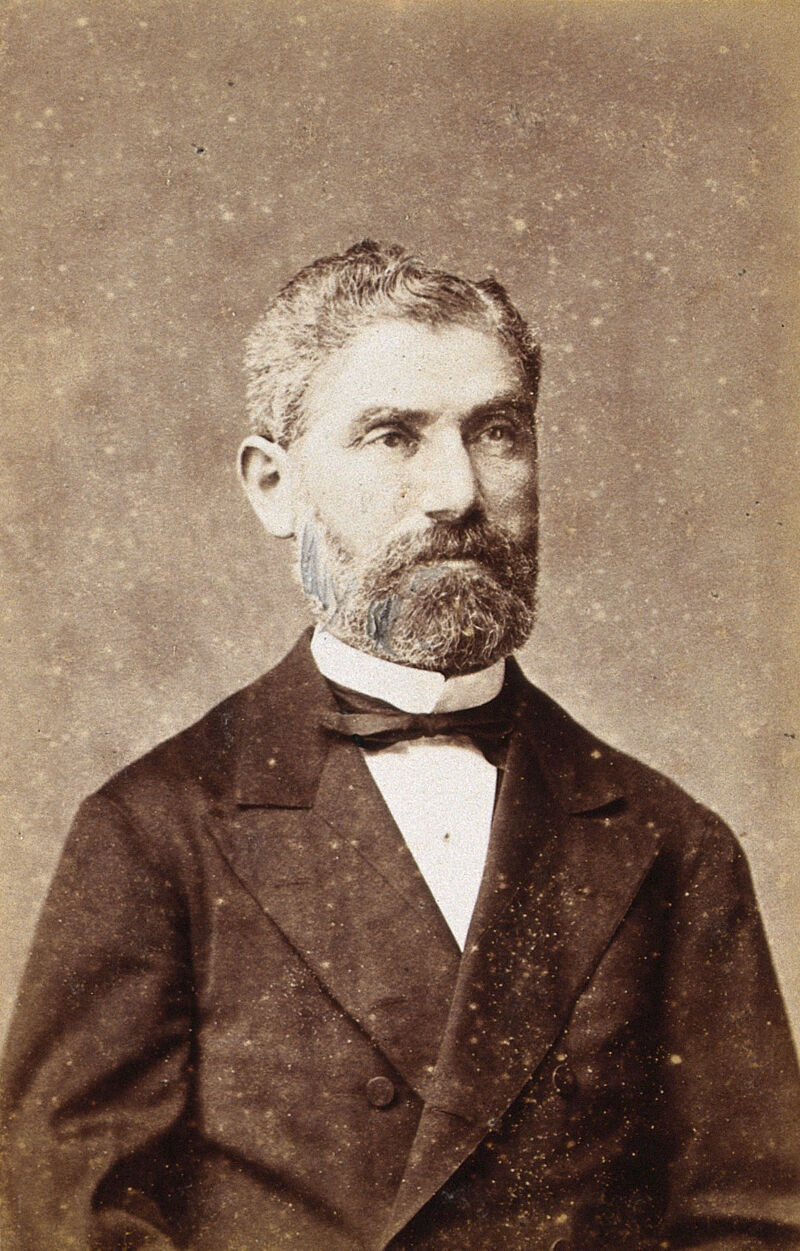 Alois Gruber. Photograph by J. Löwy., by Josef Löwy