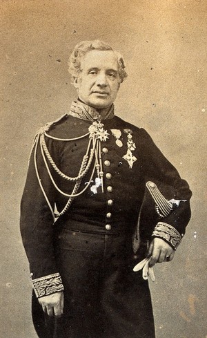 view Felix-Hippolyte, Baron Larrey. Photograph.