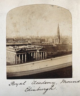 Royal Academy, the Mound, Edinburgh. Photograph.