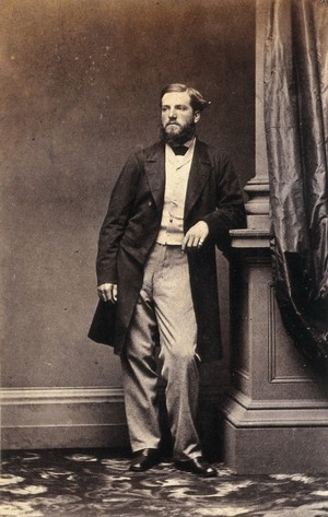 view Sir Dyce Duckworth. Photograph, 1863.