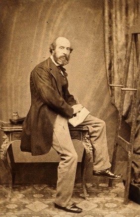 Charles West Cope. Photograph by Maull & Polyblank.