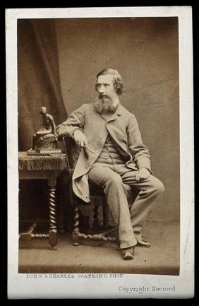 William Calder Marshall. Photograph by John & Charles Watkins.