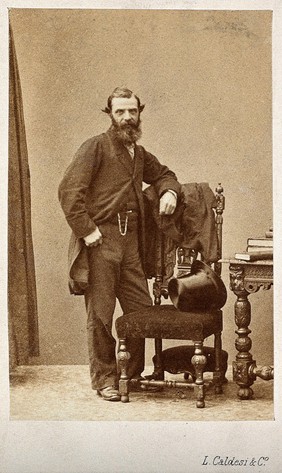 Richard Ansdell. Photograph by L. Caldesi & Co.