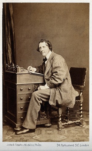 view Frederick Goodall. Photograph by John & Charles Watkins.