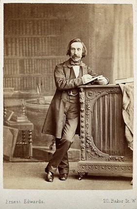 John Henry Foley. Photograph by Ernest Edwards.